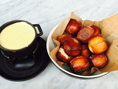 instagram culinary pretzels fondue dropout provolone soft courtesy