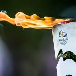 Τhe torch during the course of the last rehersal of the The Lighting Ceremony of the Flame for the Olympic Games “Rio 2016” and the Torch Relay, Naos Iras, Archea Olympia.
Photo: ververidis / 123RF Stock Photo