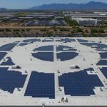 Target solar rooftop array
