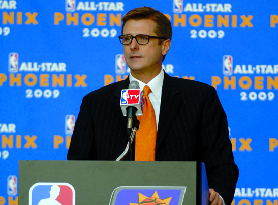 Rick Welts, President and Chief Operating Officer of the Phoenix Suns