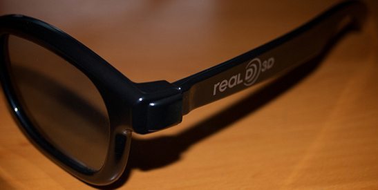 RealD glasses, Theatres