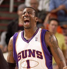 Amare Stoudemire from a home game on the Phoenix Suns, December 21, 2008