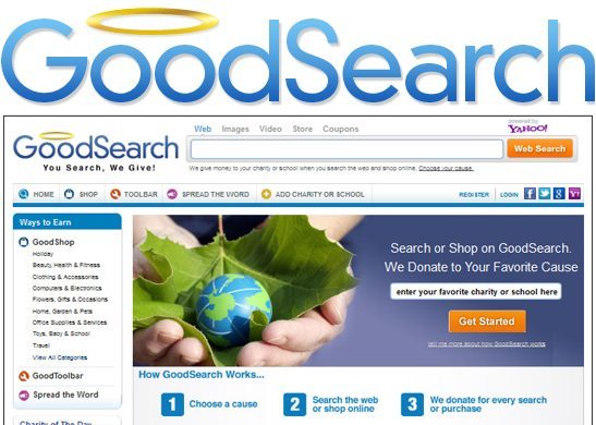 GoodSearch & GoodShop for Charity