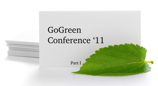 GoGreen Conference '11