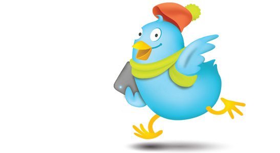 social media tweet bird