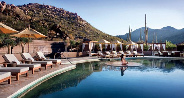 The Ritz-Carlton, Dove Mountain’s Serenity pool. Photo: Barbara Kraft