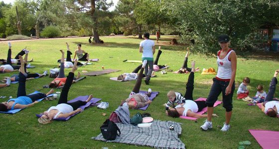 Remedy Pilates and Massage, Pilates in the Park