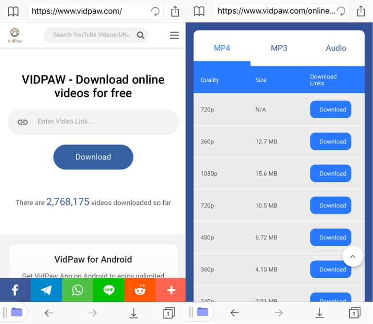 how to download youtube audio to android