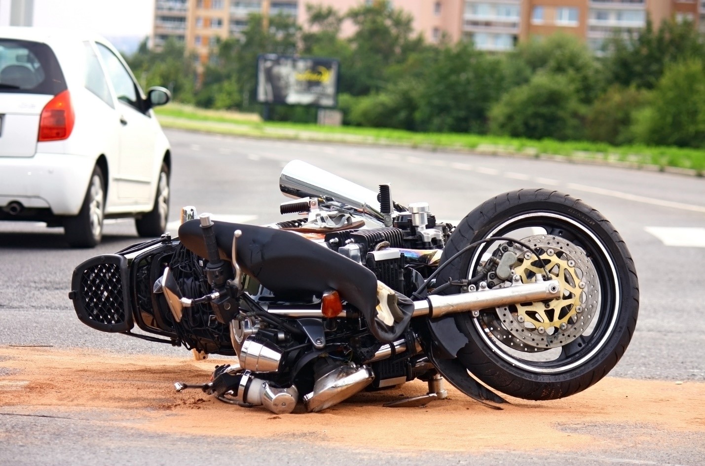 What are the most common motorcycle injuries?