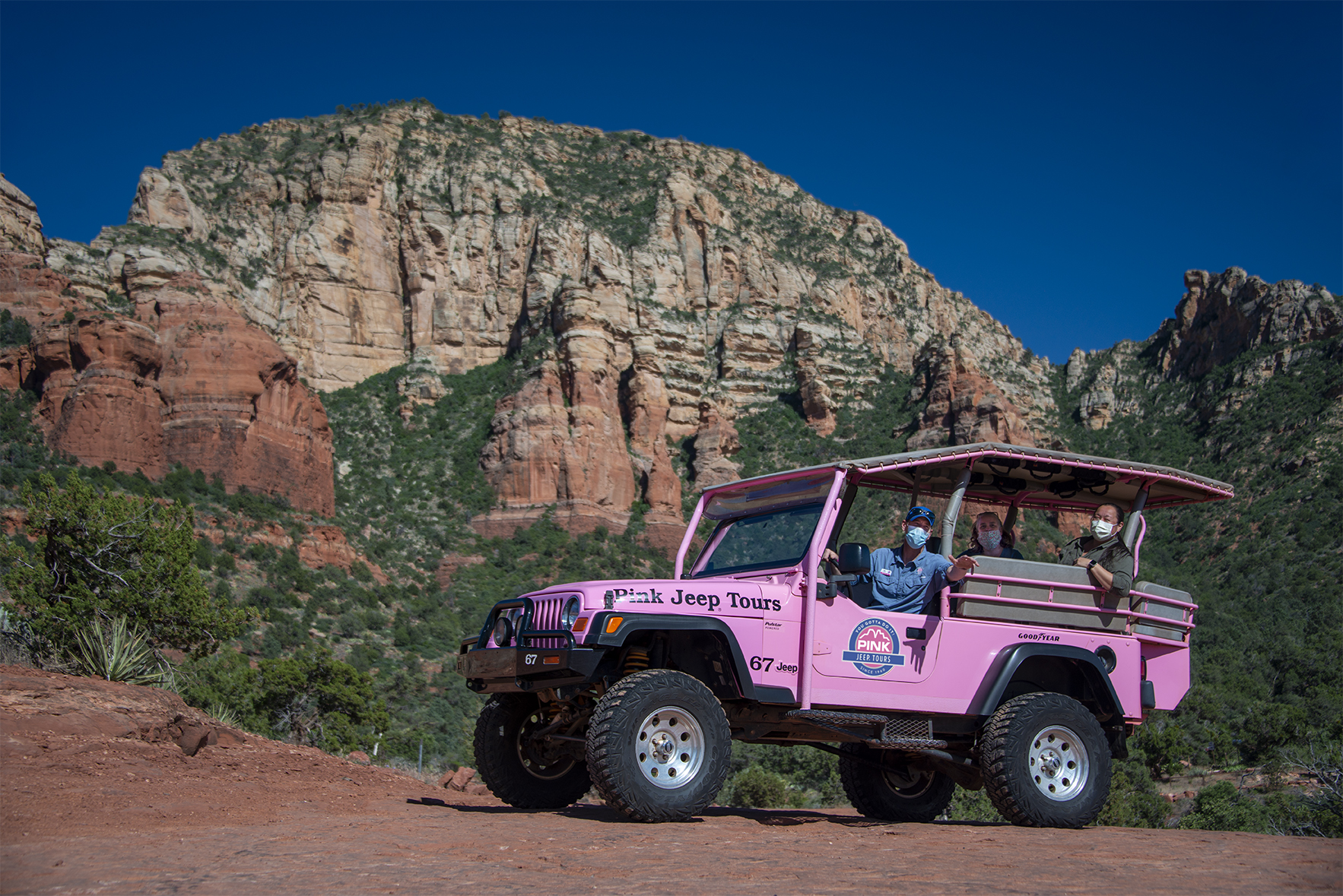 pink jeep tour in phoenix