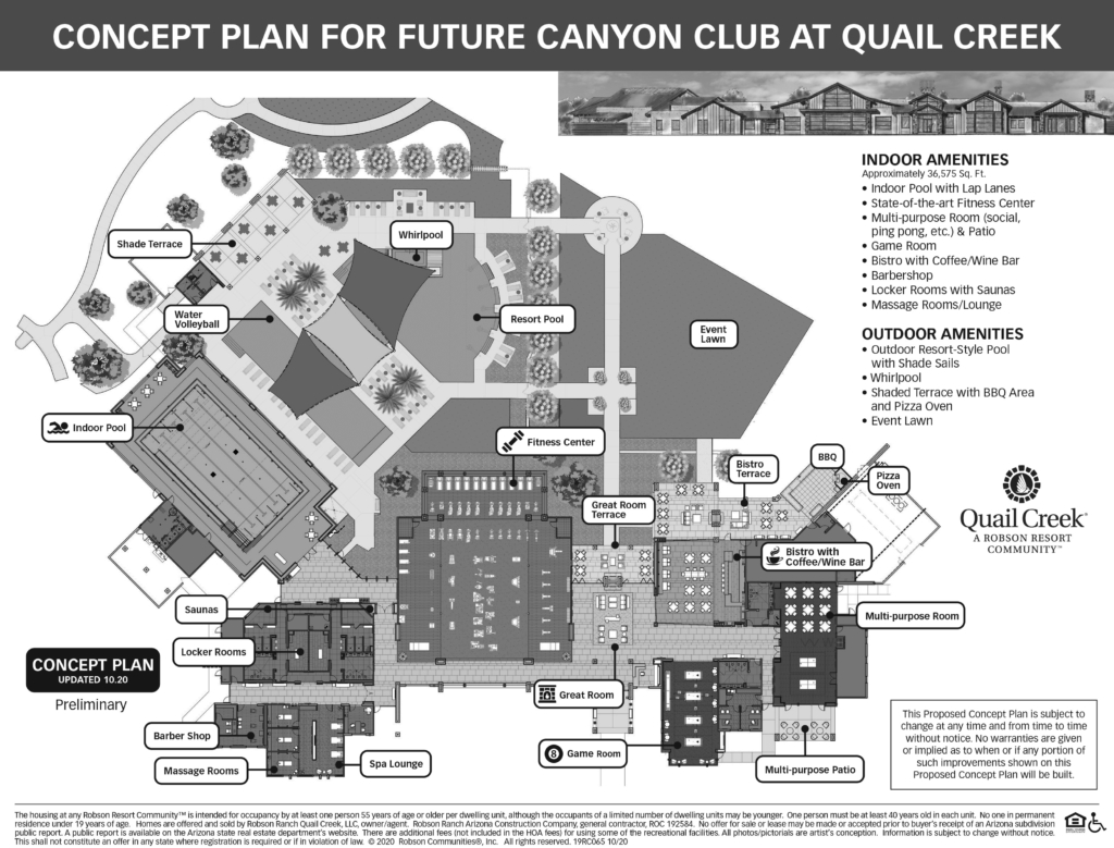 Quail Creek Az Map Quail Creek Breaks Ground For The Canyon Club - Az Big Media