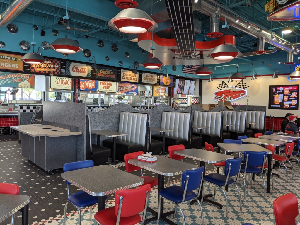 Portillo's 1950's-style restaurant
