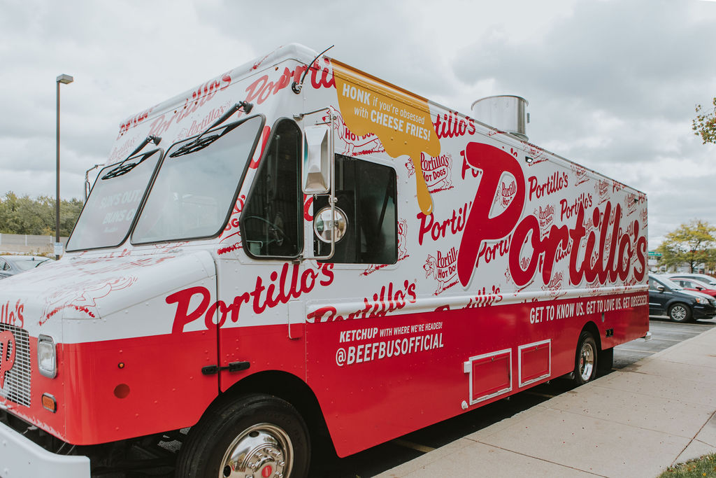 Portillo's Beef Bus