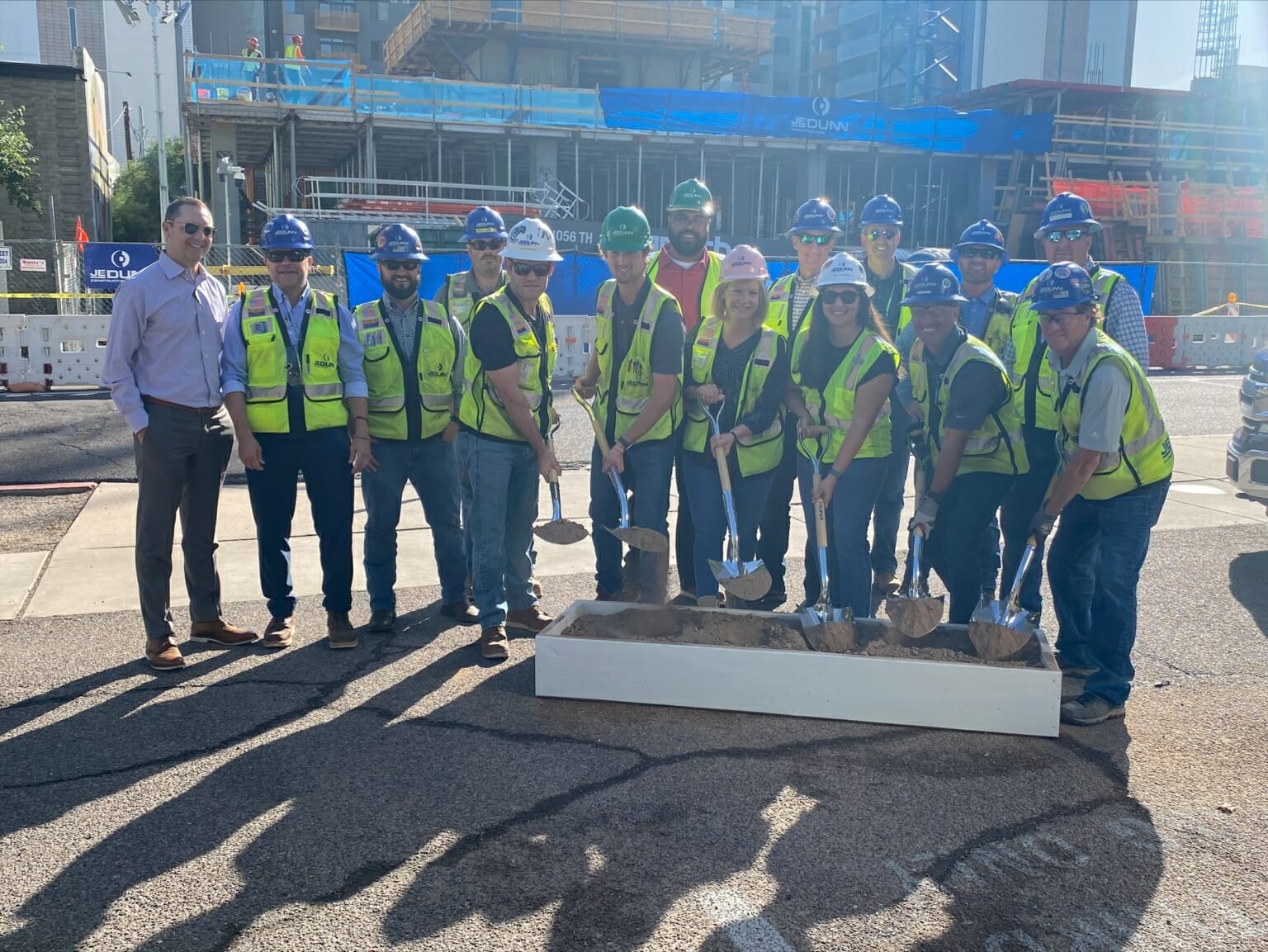 JE Dunn breaks ground on 24story multifamily project in Downtown