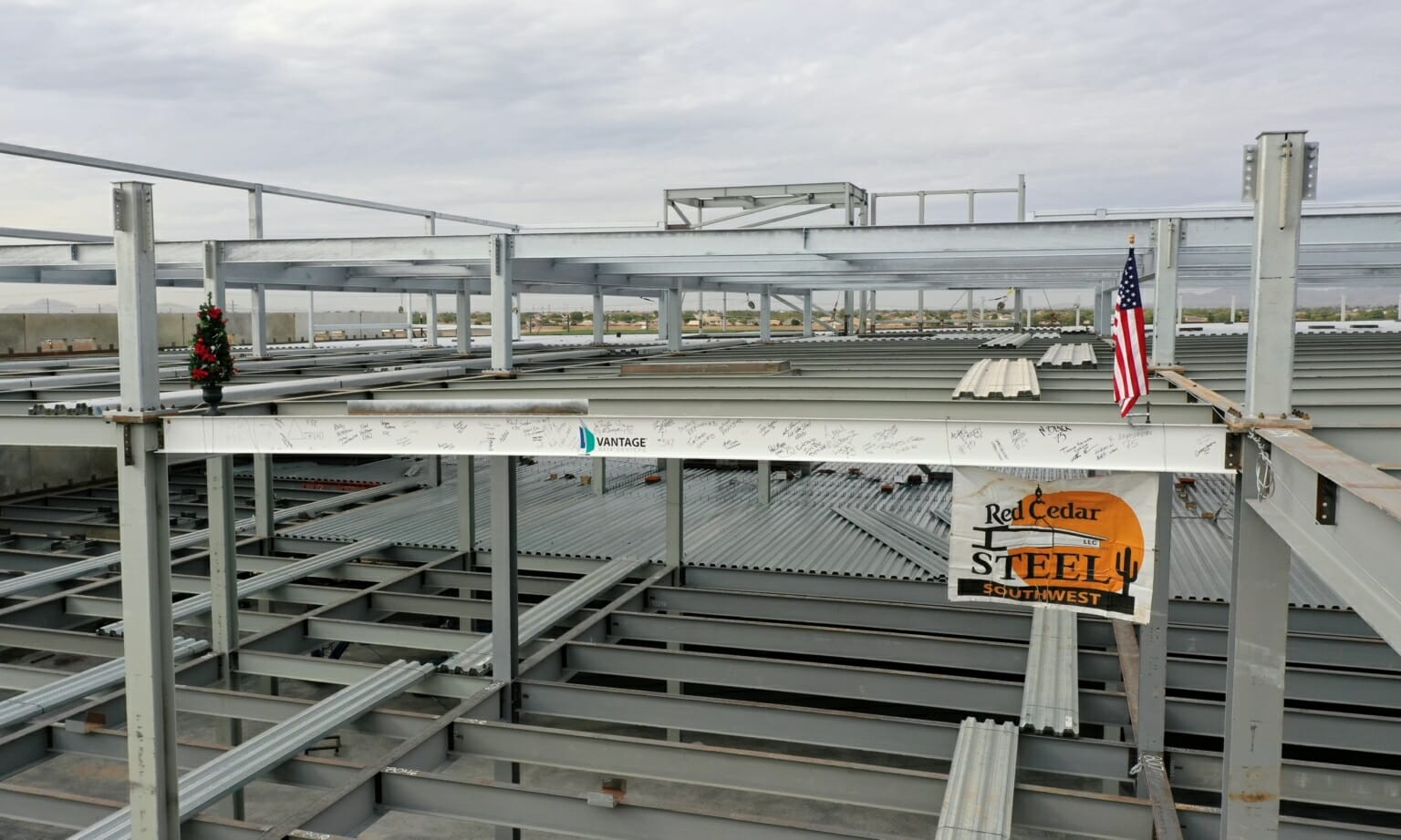 Vantage Data Centers tops out 1st data center in Goodyear AZ Big Media
