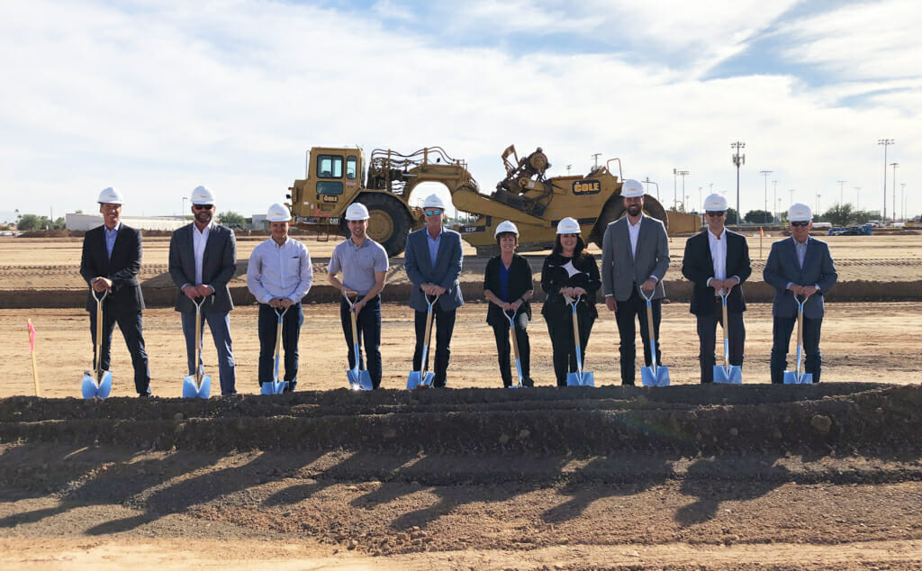 Graycor breaks ground on 3 spec industrial buildings at Gilbert ...