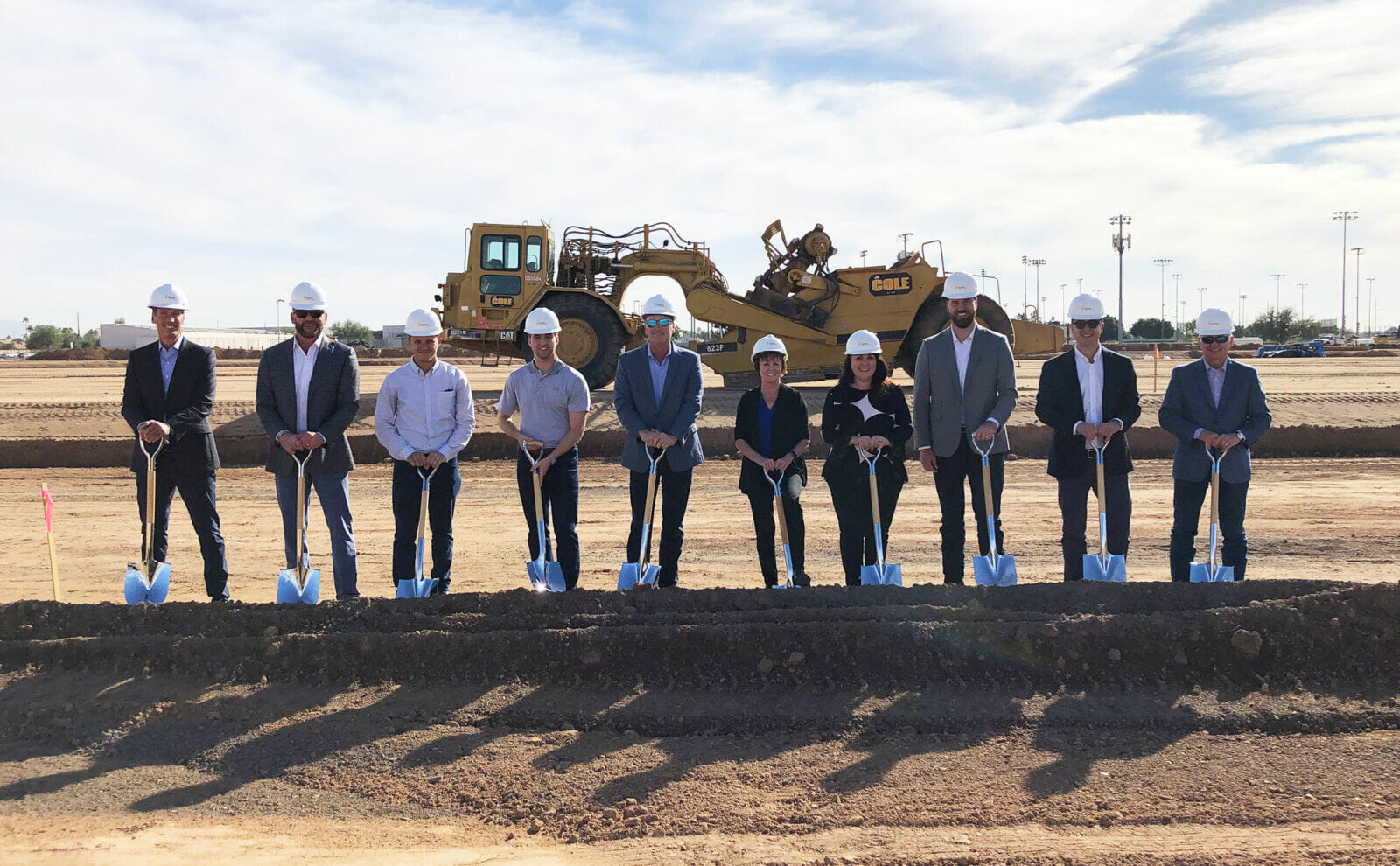 Graycor breaks ground on 3 spec industrial buildings at Gilbert ...