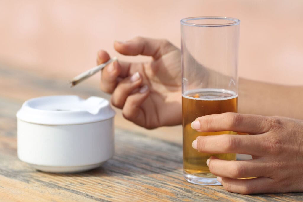 Pros and cons of alcohol vs. cannabis to reduce stress