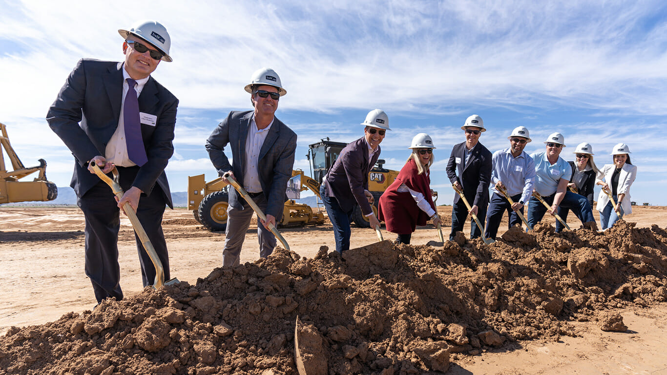 IndiCap breaks ground on 1.5M SF Virgin Industrial Park - AZ Big Media