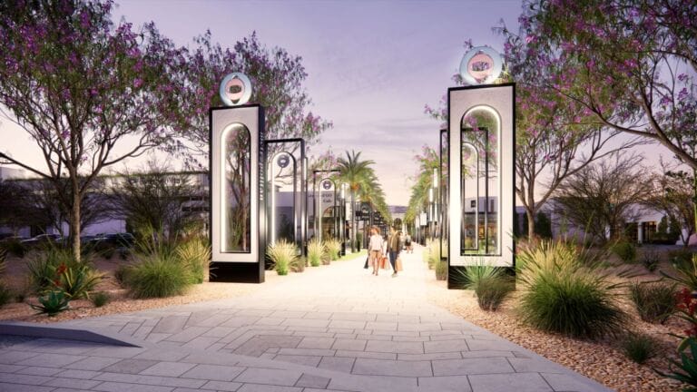 Lightrail Monument Entry