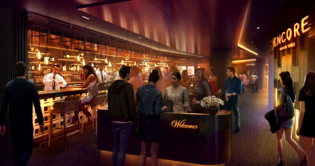 The New Desert Diamond Arena Encore Club on Three