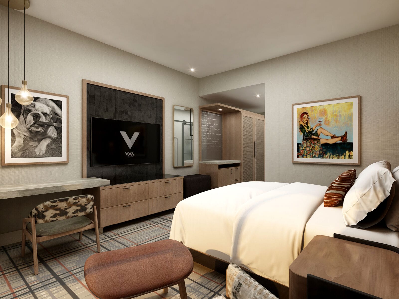 King Room Designed by DH Companies
