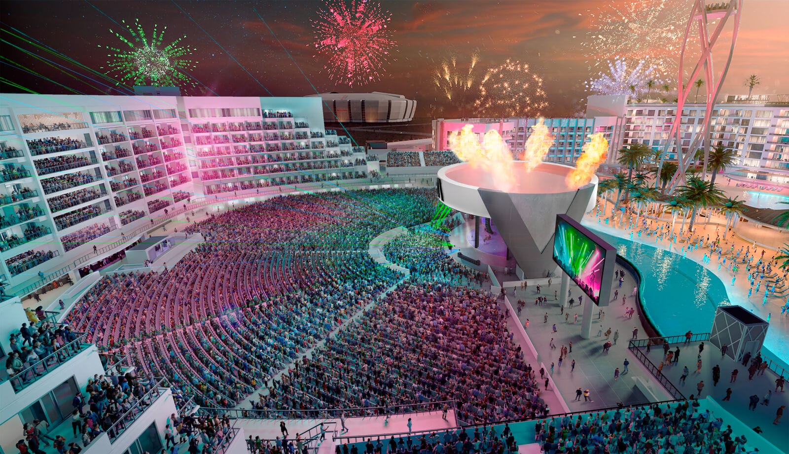 VAI Amphitheater Overview Rendering