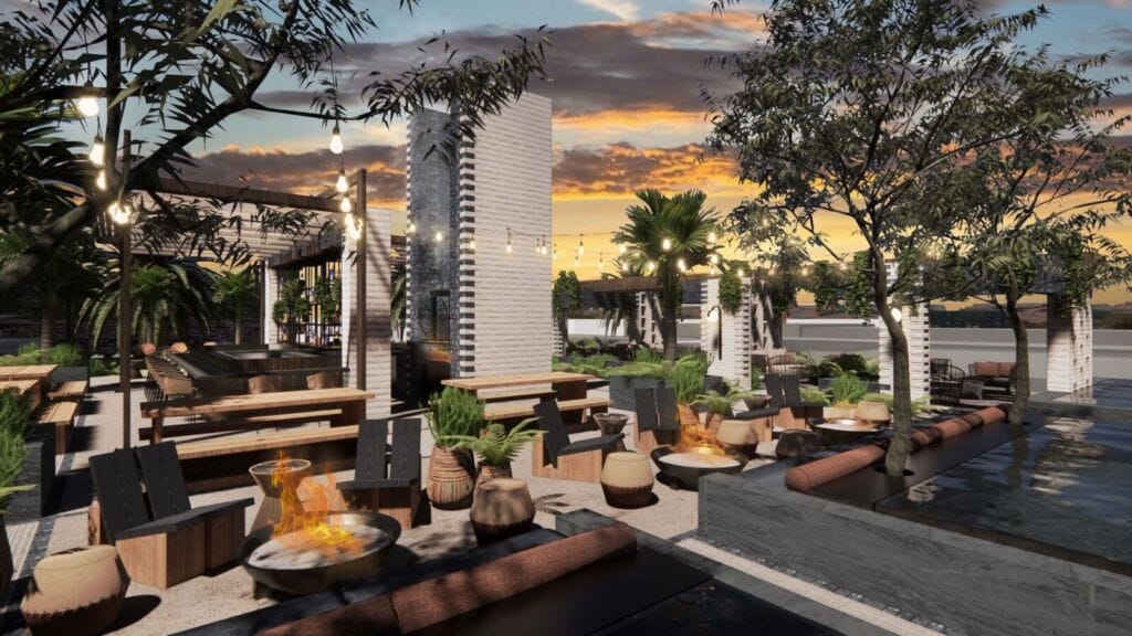 Level 3 Exterior Event Deck