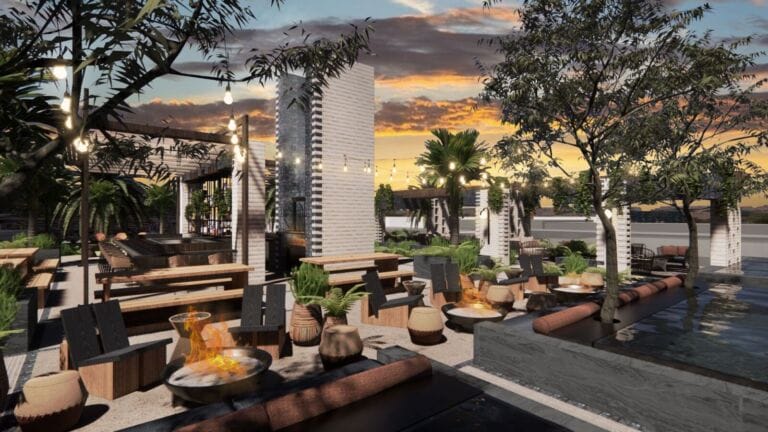 Level 3 Exterior Event Deck