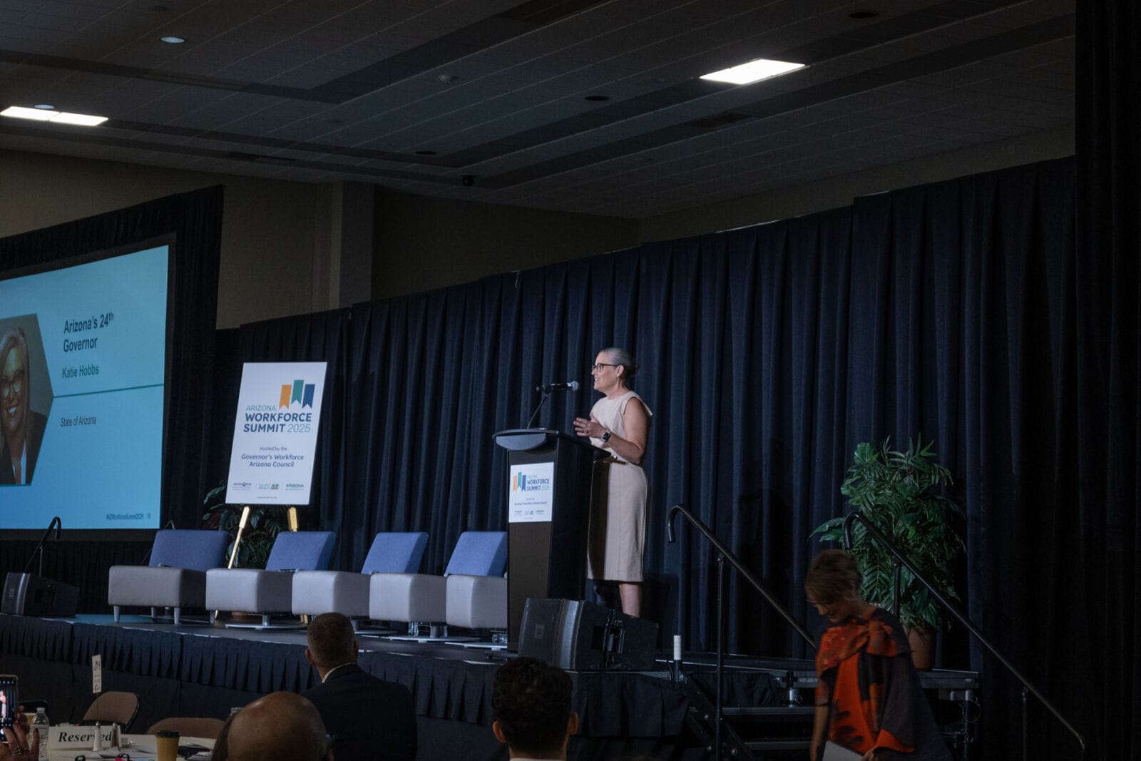 Arizona Governor Katie Hobbs delivers remarks on workforce