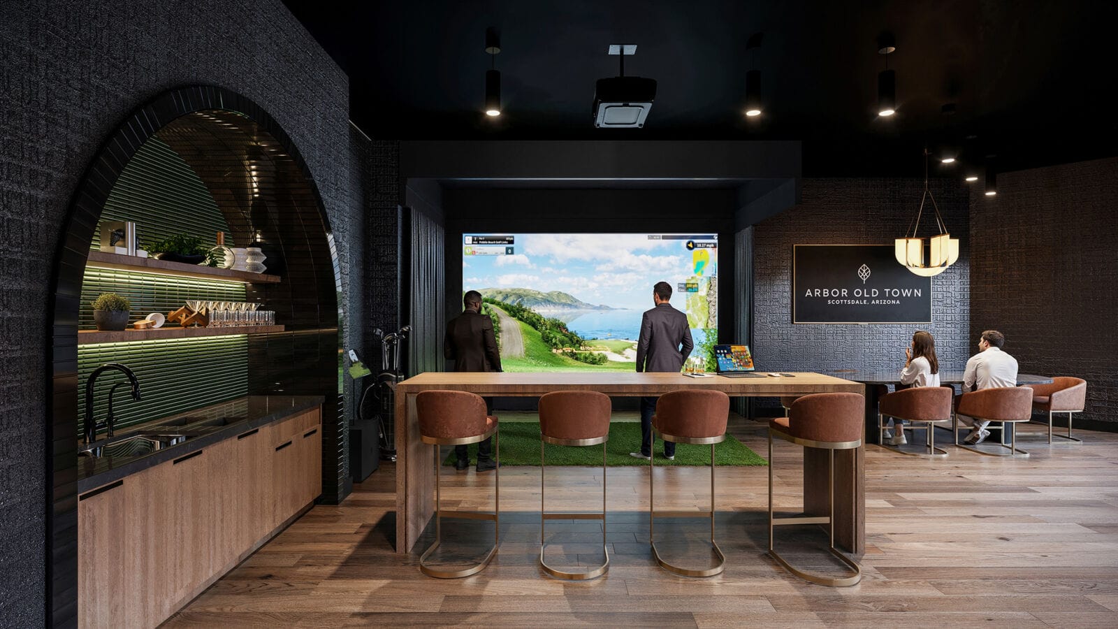 Arbor_4_Golf Simulator Room
