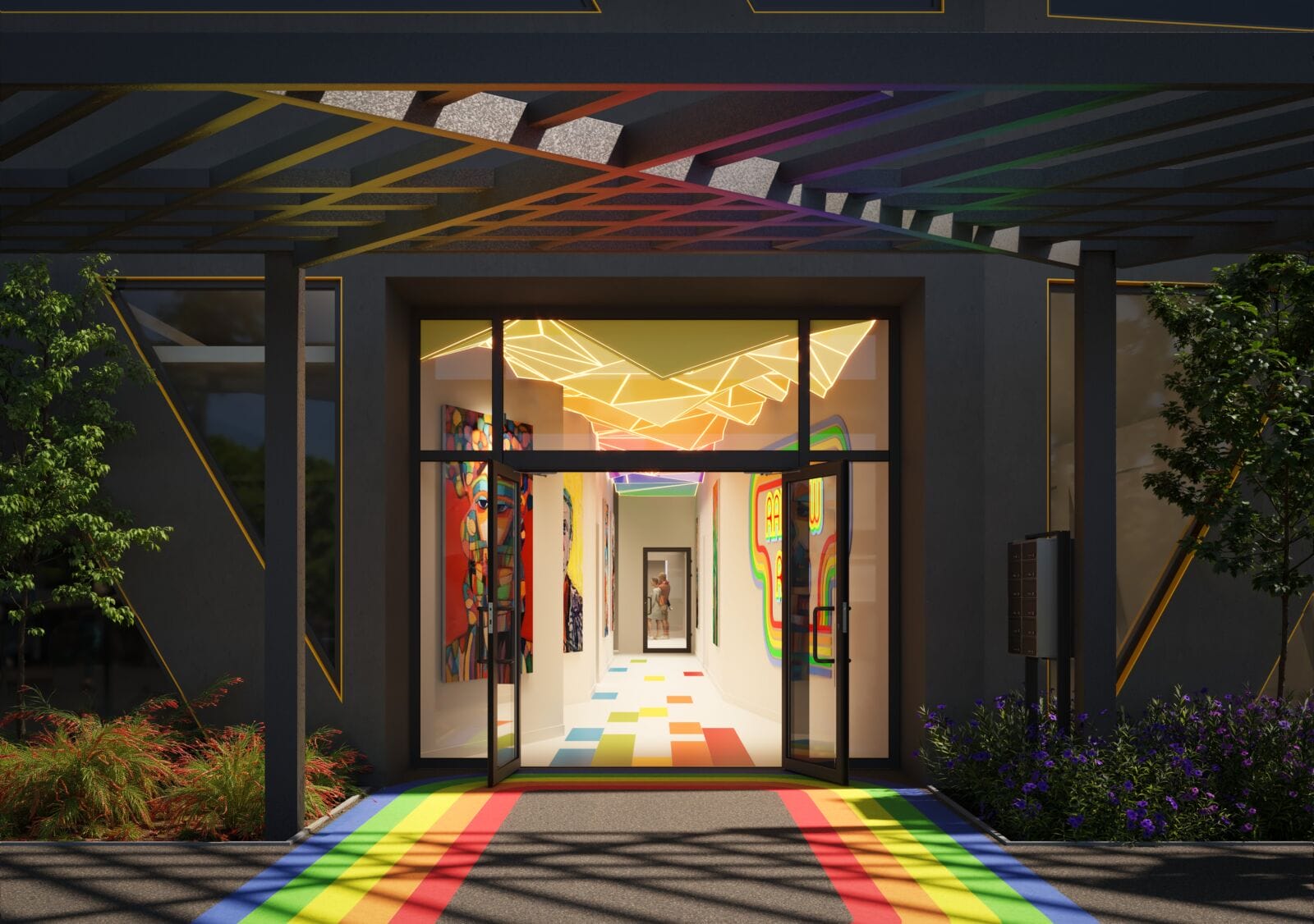 Rainbow Road Lobby