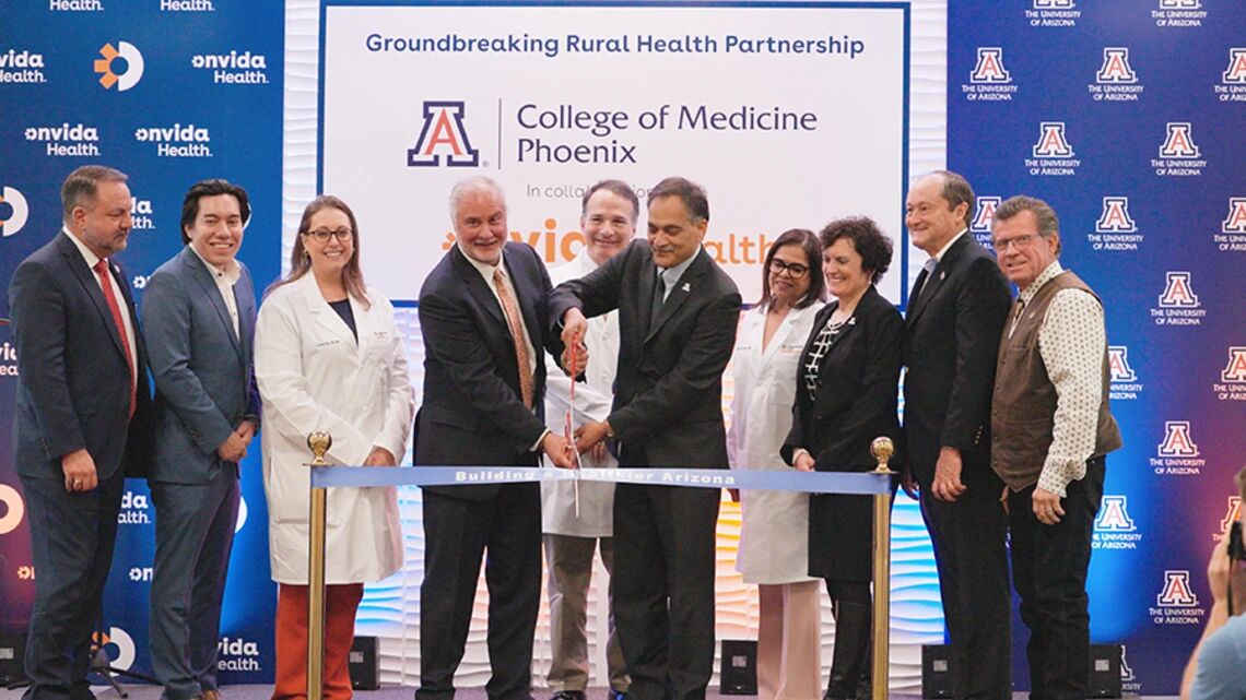 U of A and Onvida Health announce rural health partnership