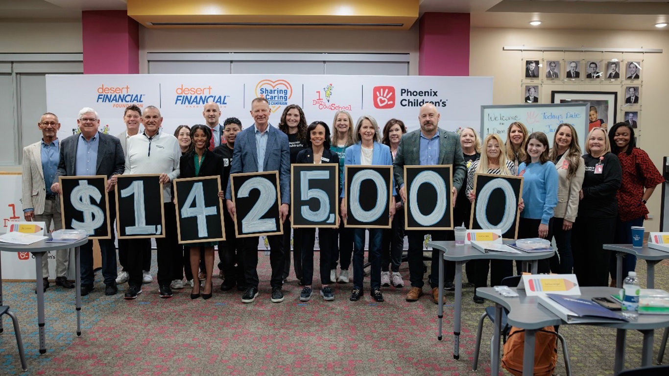 Desert Financial donates $1.4 million to Phoenix Children’s