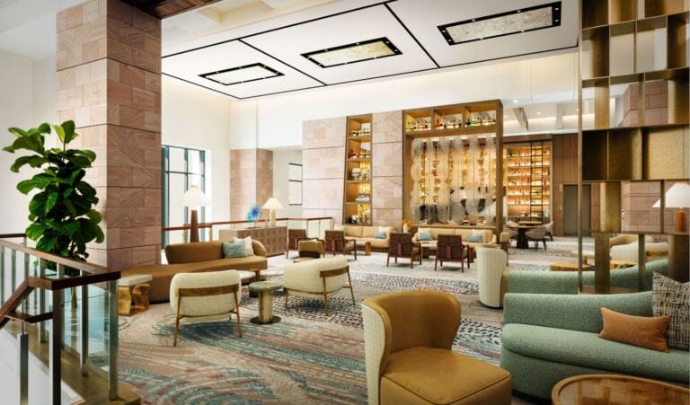 Lobby Lounge_Scotch Library Rendering