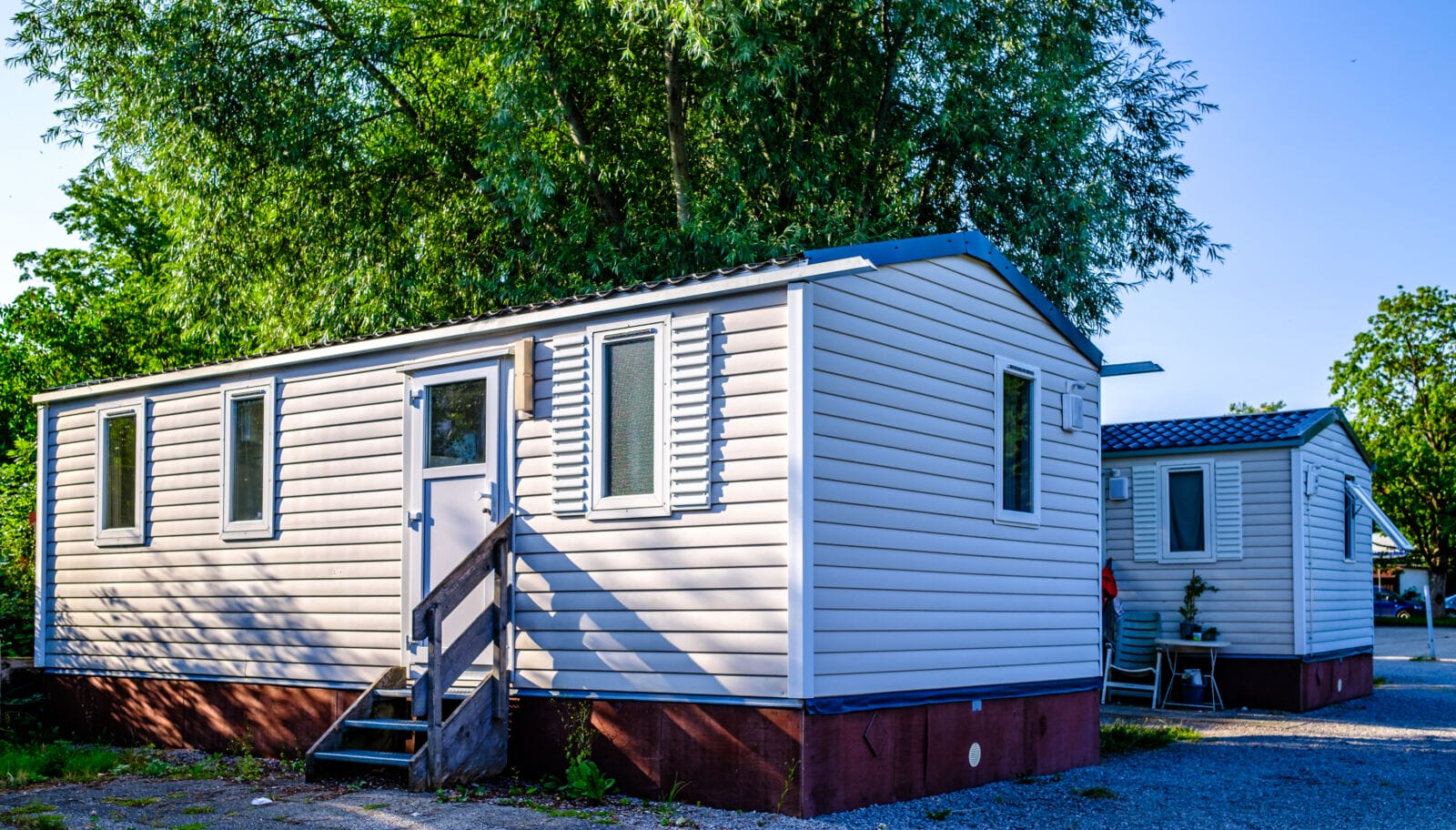 Typical mobile office or living container.