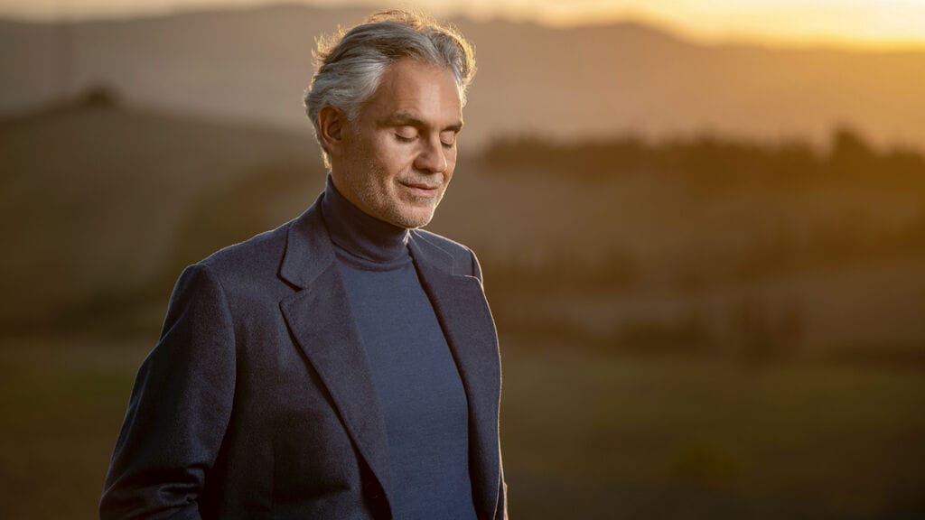 A few words with Andrea Bocelli before Phoenix concert