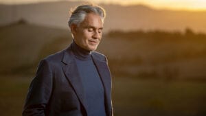 A few words with Andrea Bocelli before Phoenix concert