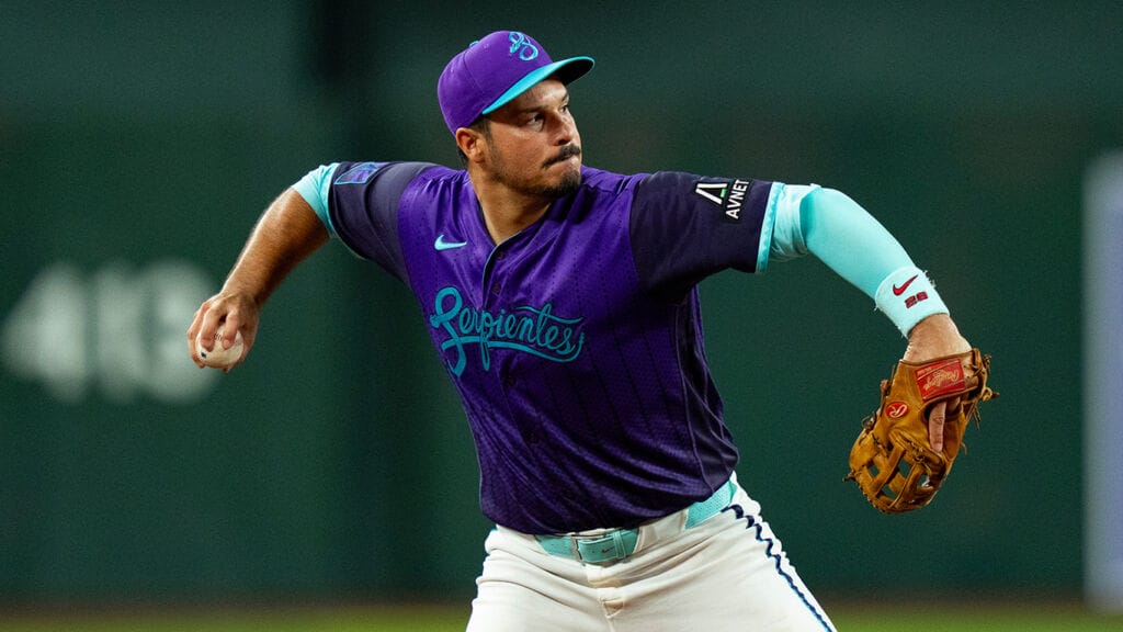 A few words with Arizona D-backs third baseman Nolan Arenado