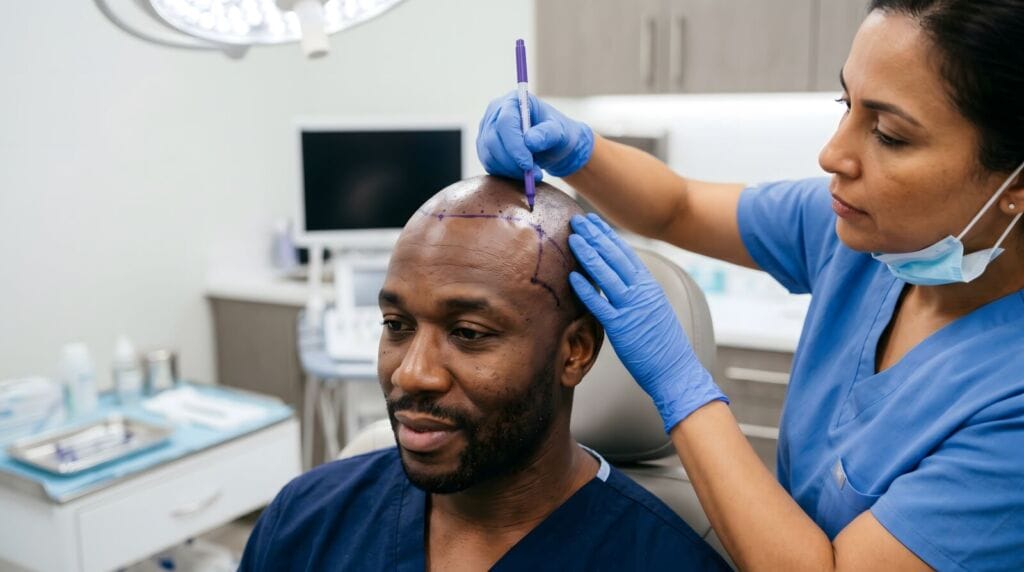 5 best afro-textured hair transplant clinics in Turkey