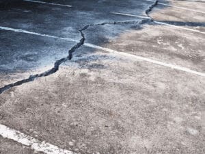 How heavy vehicles damage parking lots faster than you think
