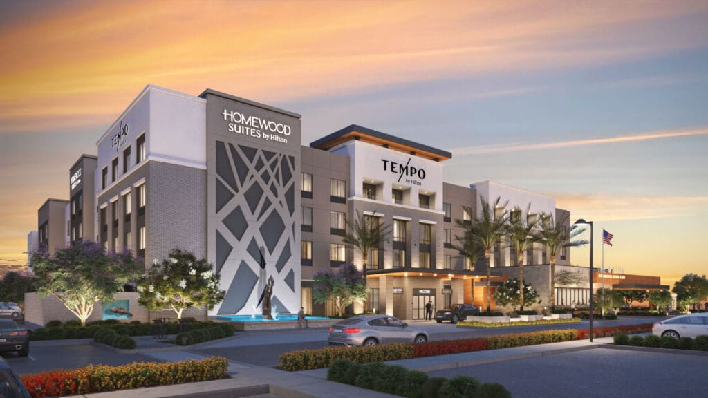 Dual-branded hotel cuts ribbon at Gallery Park in Mesa
