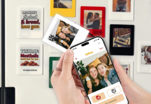 Vintage fridge magnets go digital: How E-Ink technology brings saved memories into modern homes
