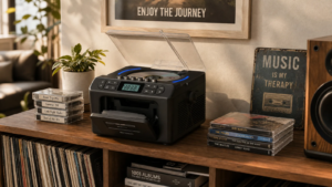 What a multi-format retro boombox can do: A practical look at the TR642