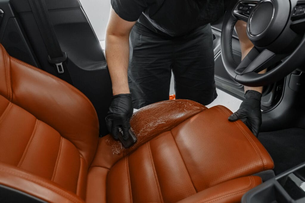 From leather repair training to a car interior restoration business