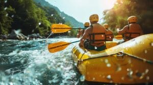 Bighorn Sheep Canyon vs. Royal Gorge rafting: How water level moves the minimum age