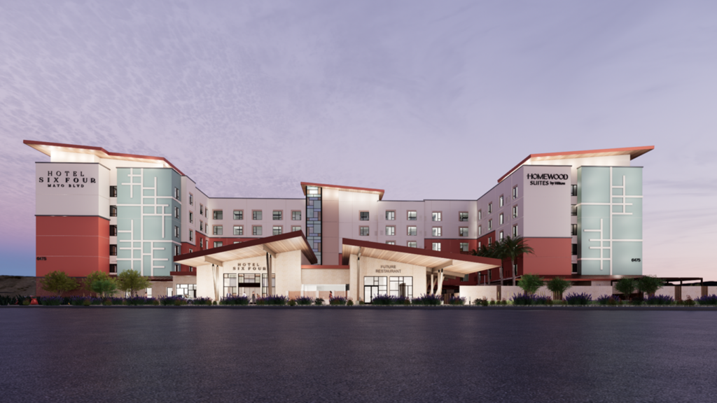 257-room Hotel Six Four, Mayo Blvd will break ground in North Phoenix