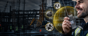 Retevis RT29S for construction: Long-range communication, AI noise reduction and rugged durability