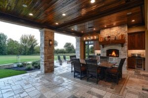 Southwest interior design: Using natural stone tile to add texture and character to Arizona homes