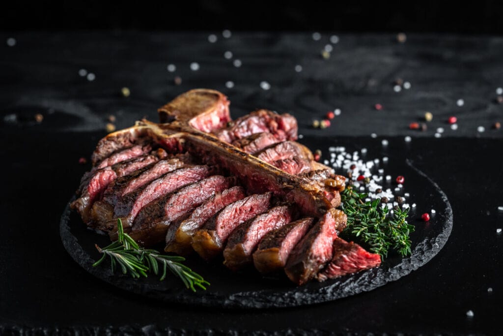 What sets a wagyu steakhouse menu apart from a standard prime one?